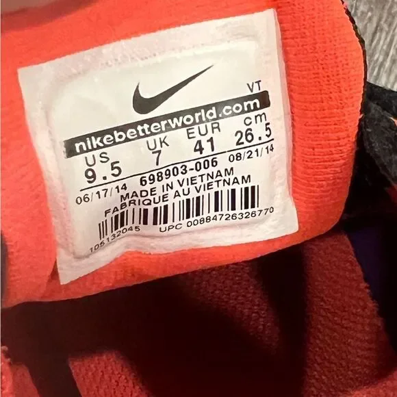 Nike Air Max “Black Hyper Punch” Woman’s 9.5 - Picture 3 of 9